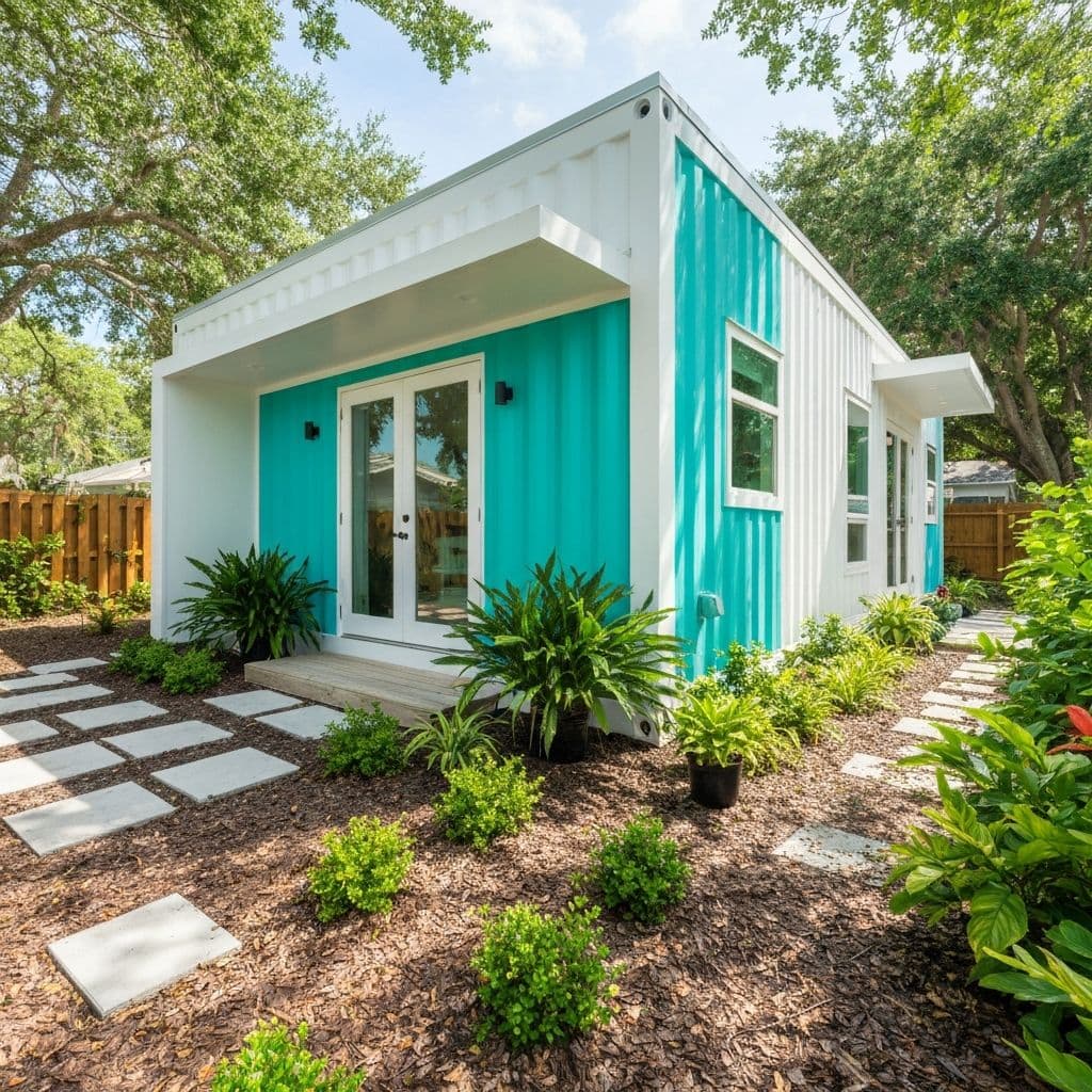 Eco-conscious ADU in Central Florida backyard