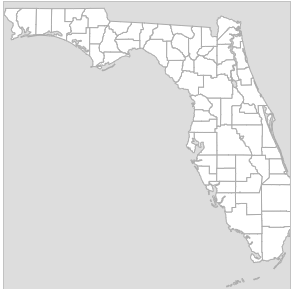 Florida County Map
