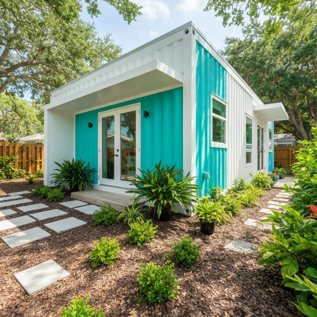 Eco-conscious ADU in Central Florida backyard